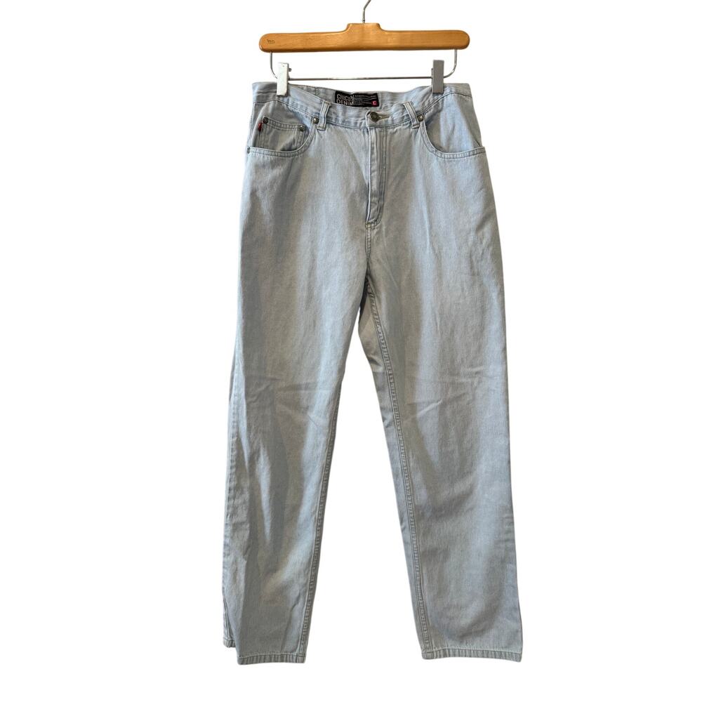 Vintage Chico's Denim Lightweight Mom Jeans Light Wash